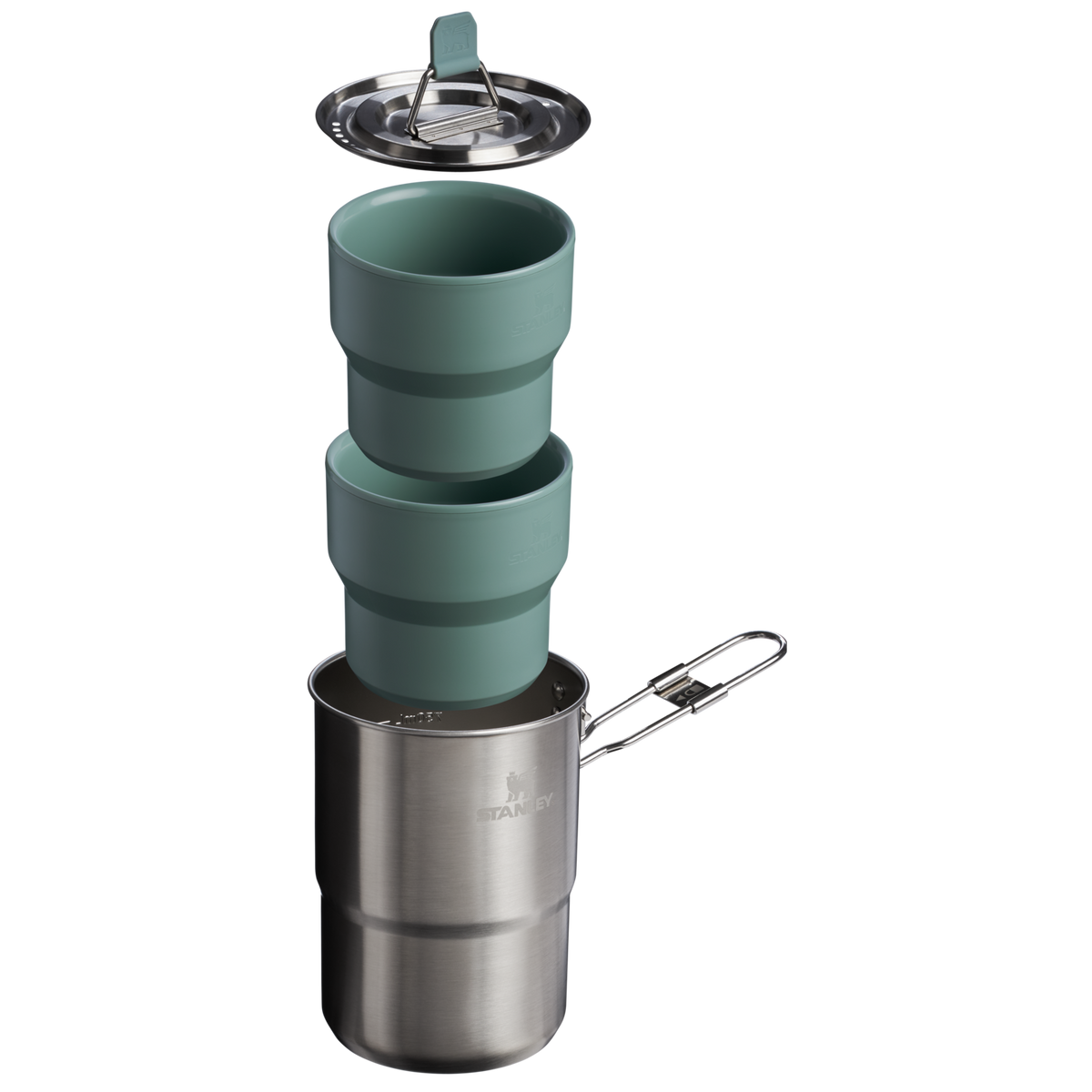 The Wildfare Go Two Cup Cookset 4-piece set